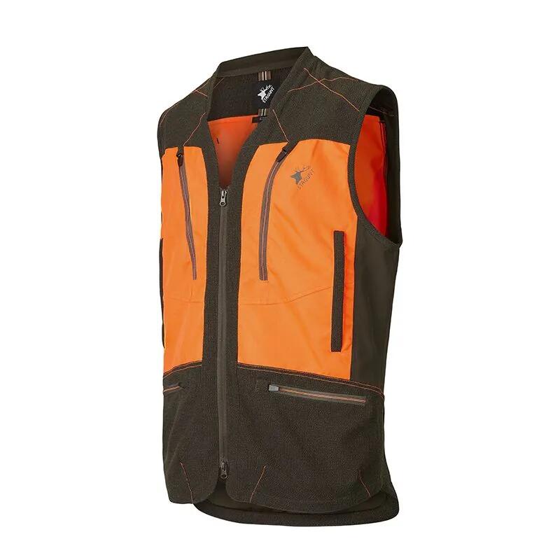 Stagunt - Gilet De Chasse Stagunt Prolight Track - L - Gilet Sans Manche - Orange - Decathlon