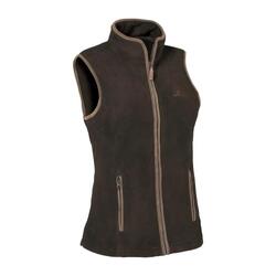 Gilet Percussion Polaire Scotland Kaki Pour Femme -XS