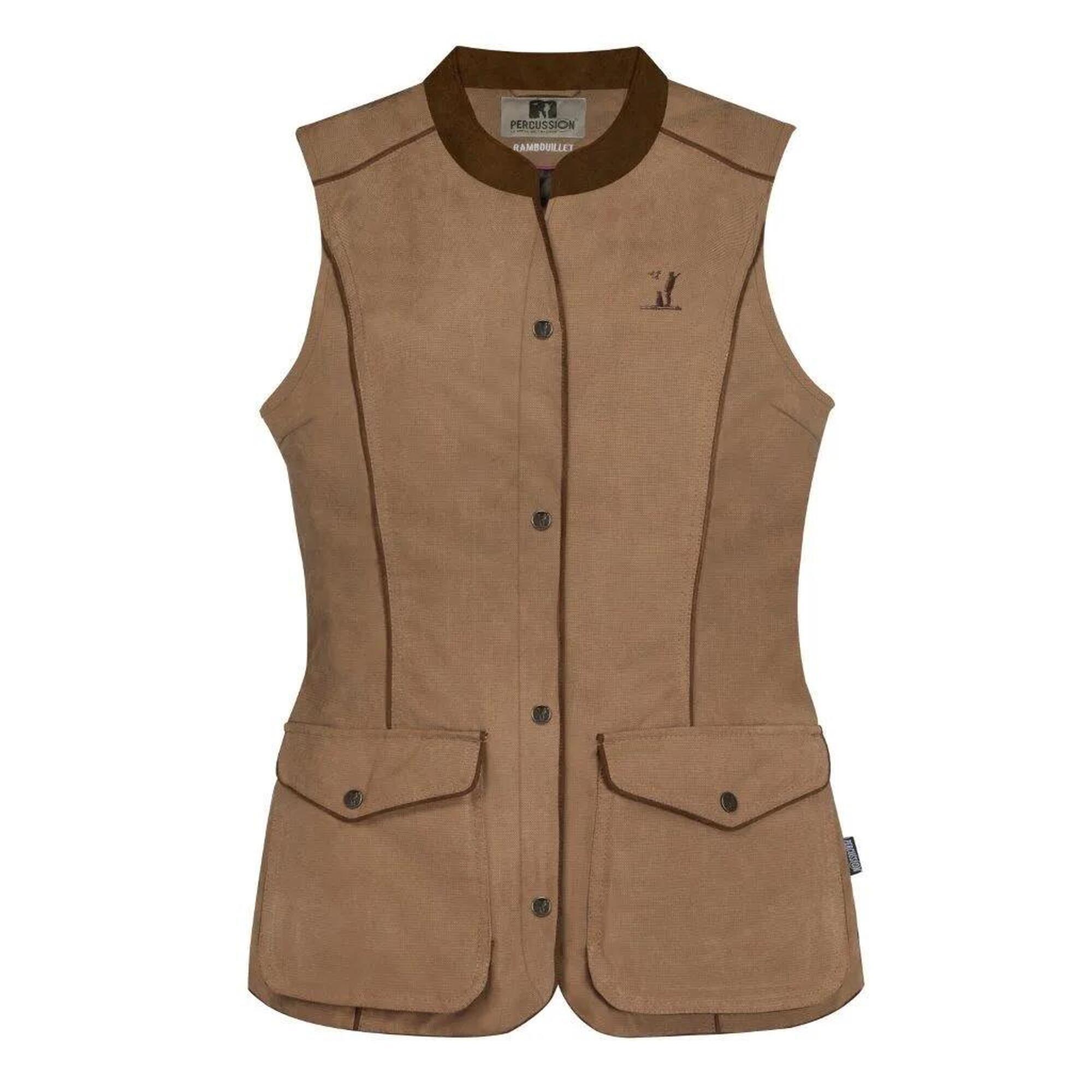 Percussion - Gilet Percussion Rambouillet Original Marron-l - Gilet Sans Manche - Marron - Decathlon