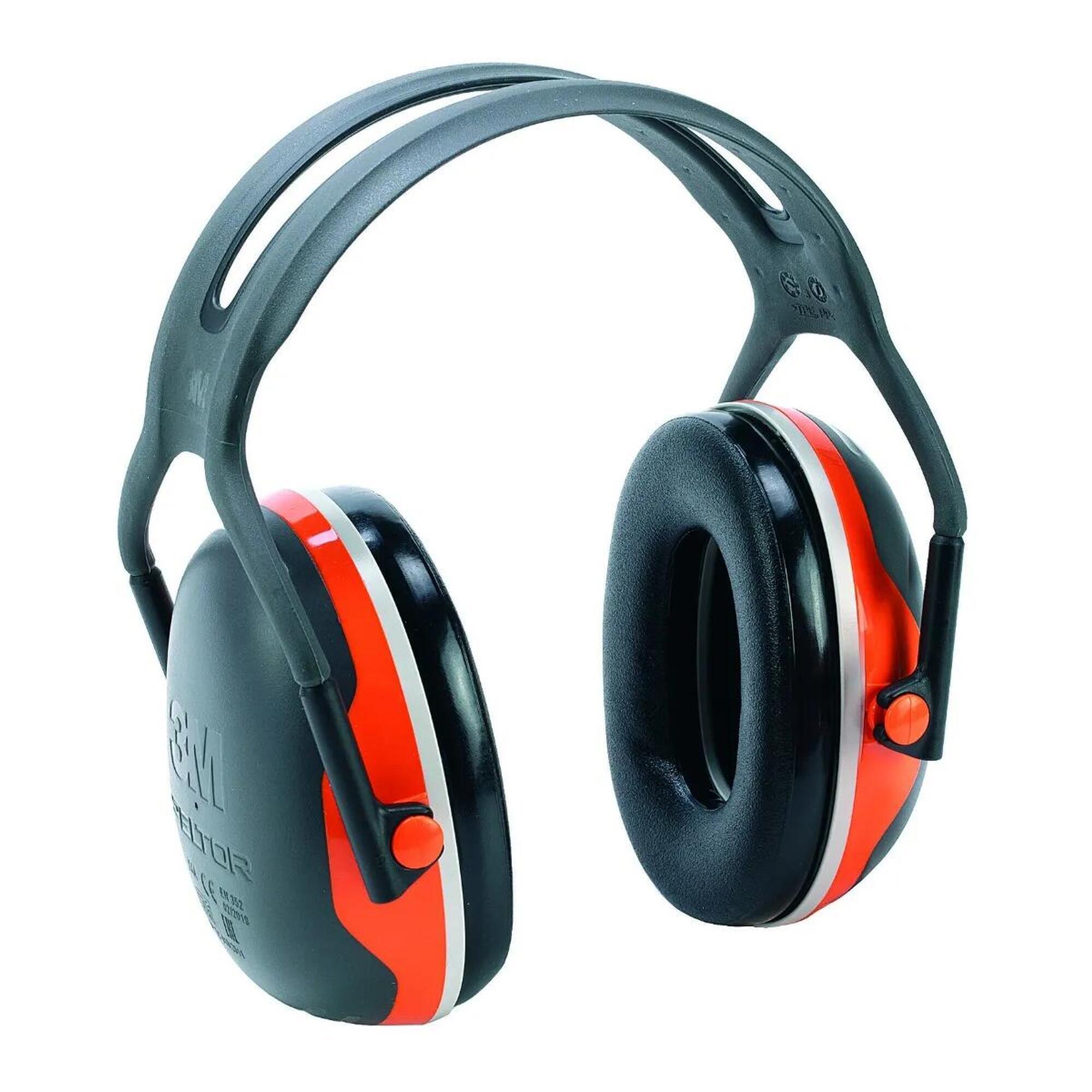 Peltor - Casque Anti-bruit Passif Peltor Xa Noir Et Orange - Casque Anti-bruit - Taille Unique - Decathlon