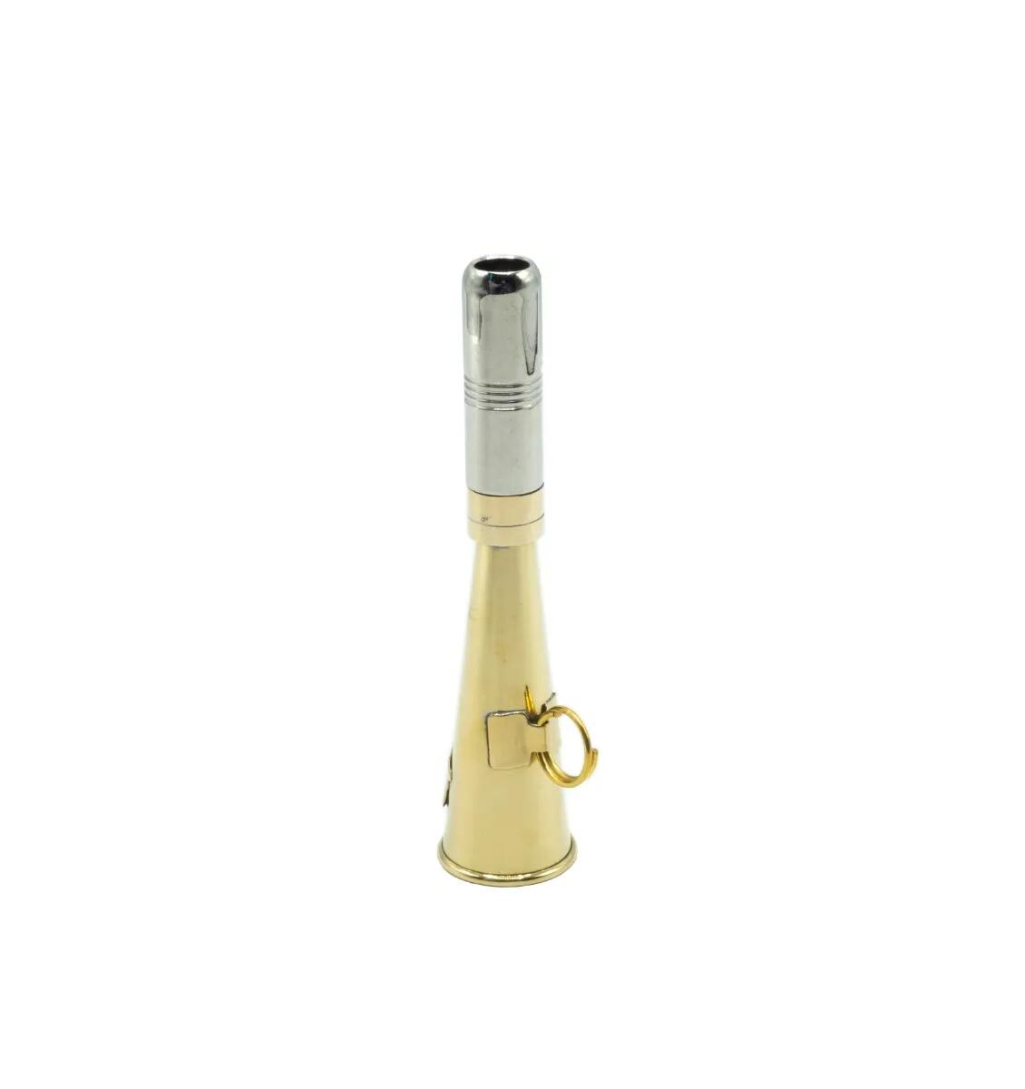 Corne D'appel Laiton Décor Sanglier 12 cm 2/6