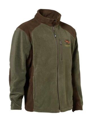 Blouson Polaire De Chasse Percussion Cor Kaki Sanglier -L