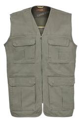 Gilet Cargo Beige Idaho-M
