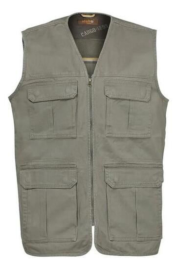 Gilet Cargo Beige Idaho-XL