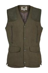 Gilet De Chasse Percussion Rambouillet Kaki-M