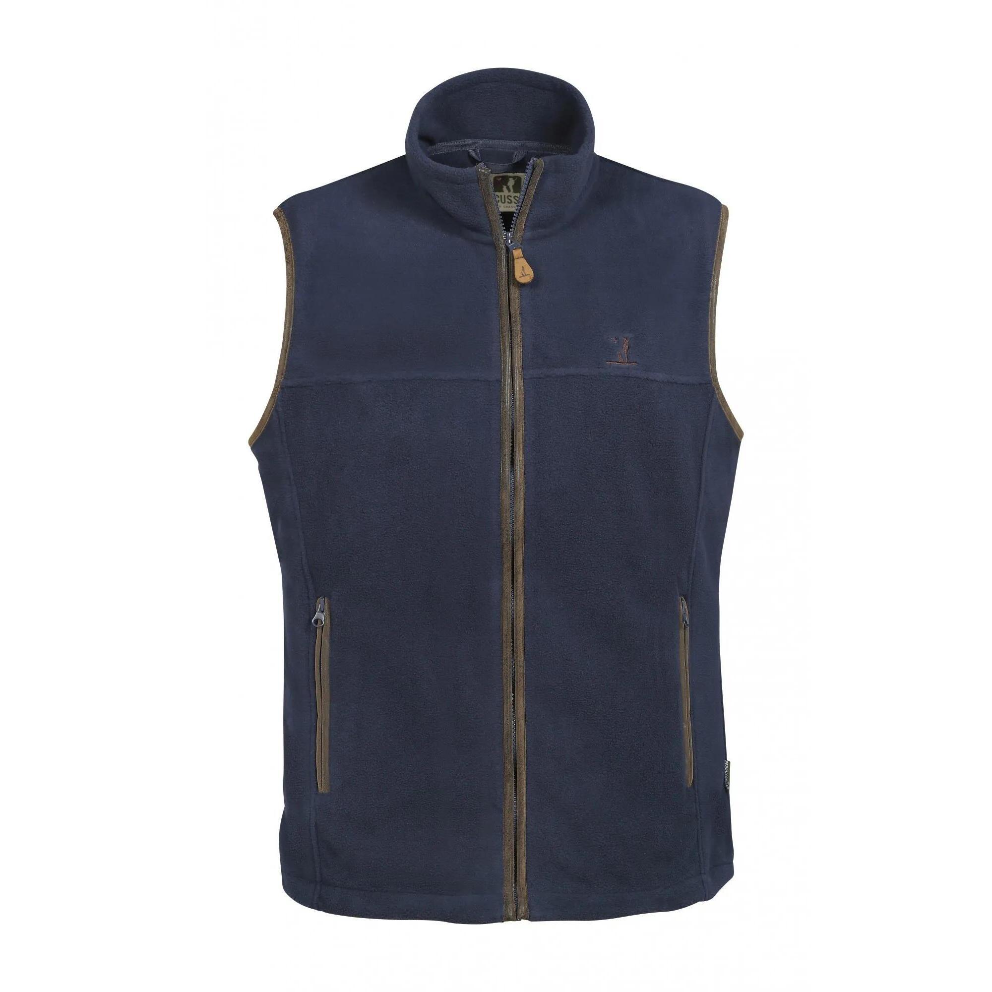 Percussion - Gilet Percussion Polaire Scotland Marine-xxxxl - Gilet Sans Manche - Bleu - Decathlon