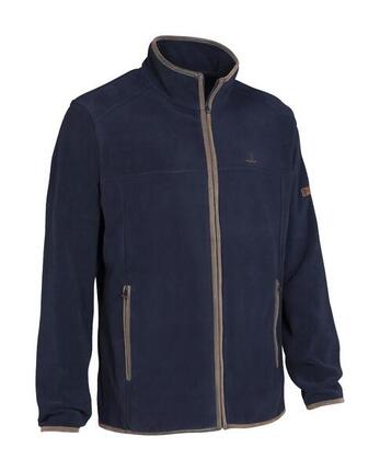 Blouson polaire Scotland 4 poches polyuréthane marine S à 4XL