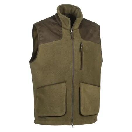 Club Interchasse - Gilet Polaire Sans Manches Homme Borée - 2xl - Gilet Sans Manche - Vert - Decathlon