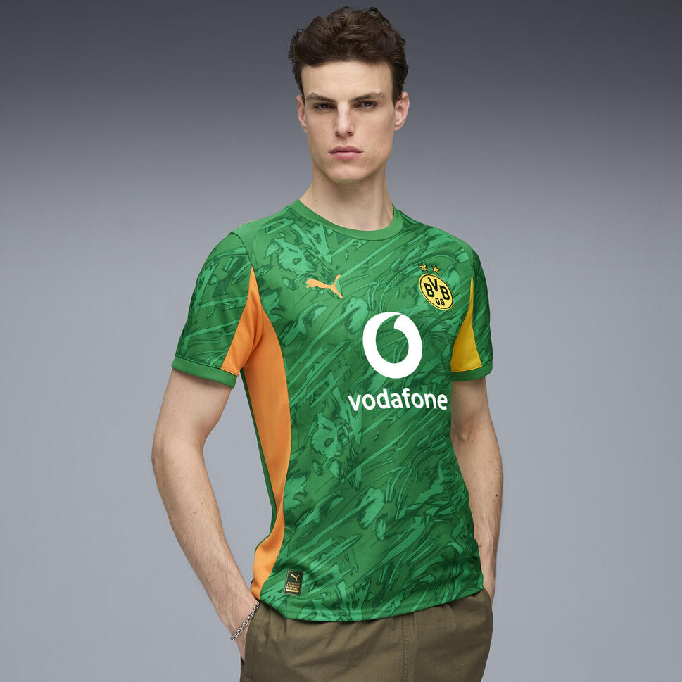 Męska koszulka bramkarska z krótkim rękawem Borussia Dortmund 25/26 PUMA