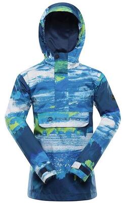 Giacca impermeabile per bambini Alpine Pro Zeredo - Bianca 128-134