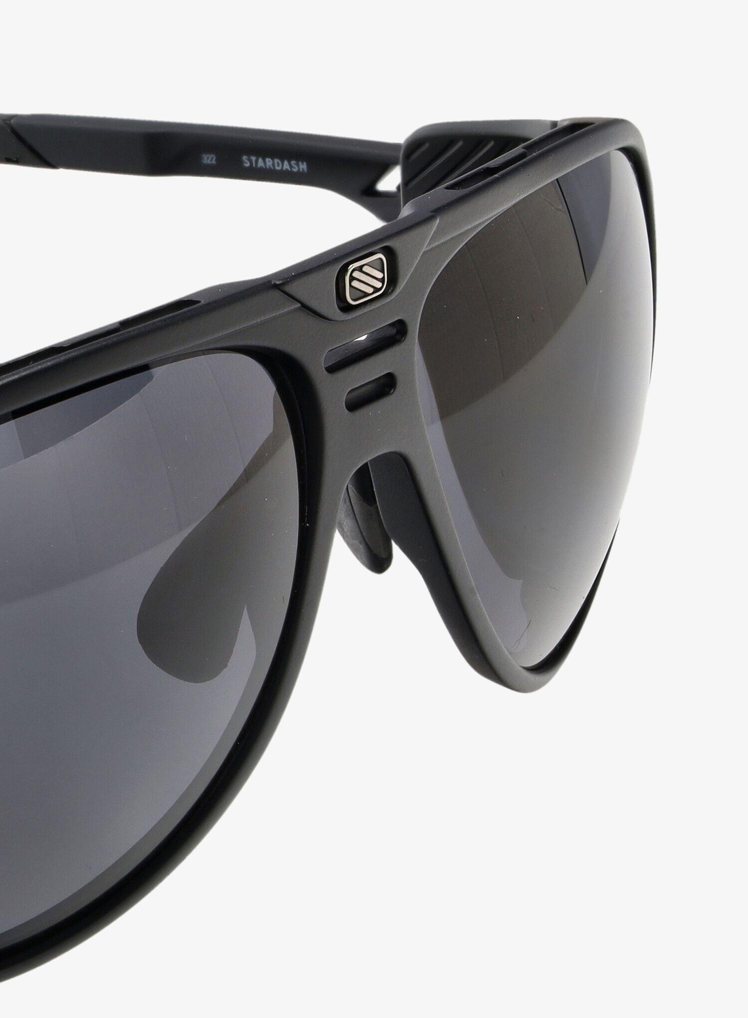Okulary rowerowe Rudy Project Stardash - smoke black/black matte 6/7