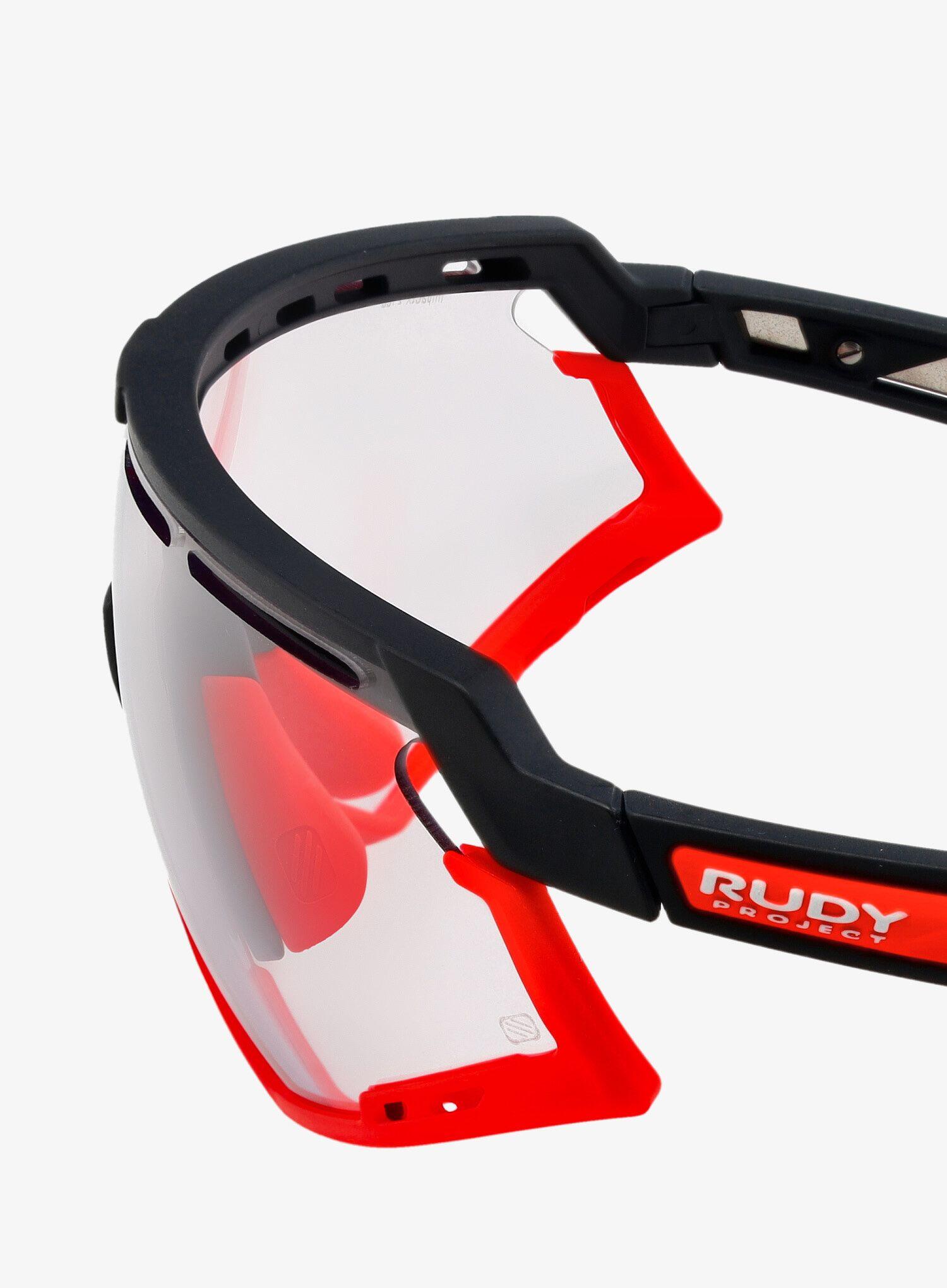 Okulary Rudy Project DEFENDER BLACK MATTE - Impactx™ Photochromic 2 Red 7/7
