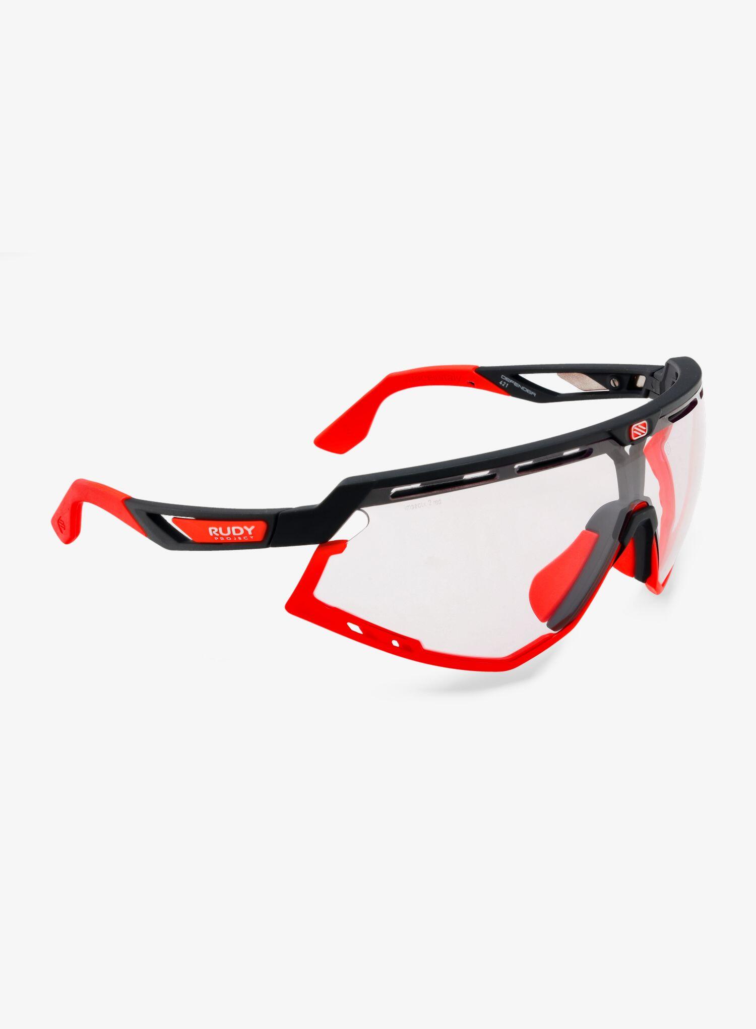 Okulary Rudy Project DEFENDER BLACK MATTE - Impactx™ Photochromic 2 Red 5/7