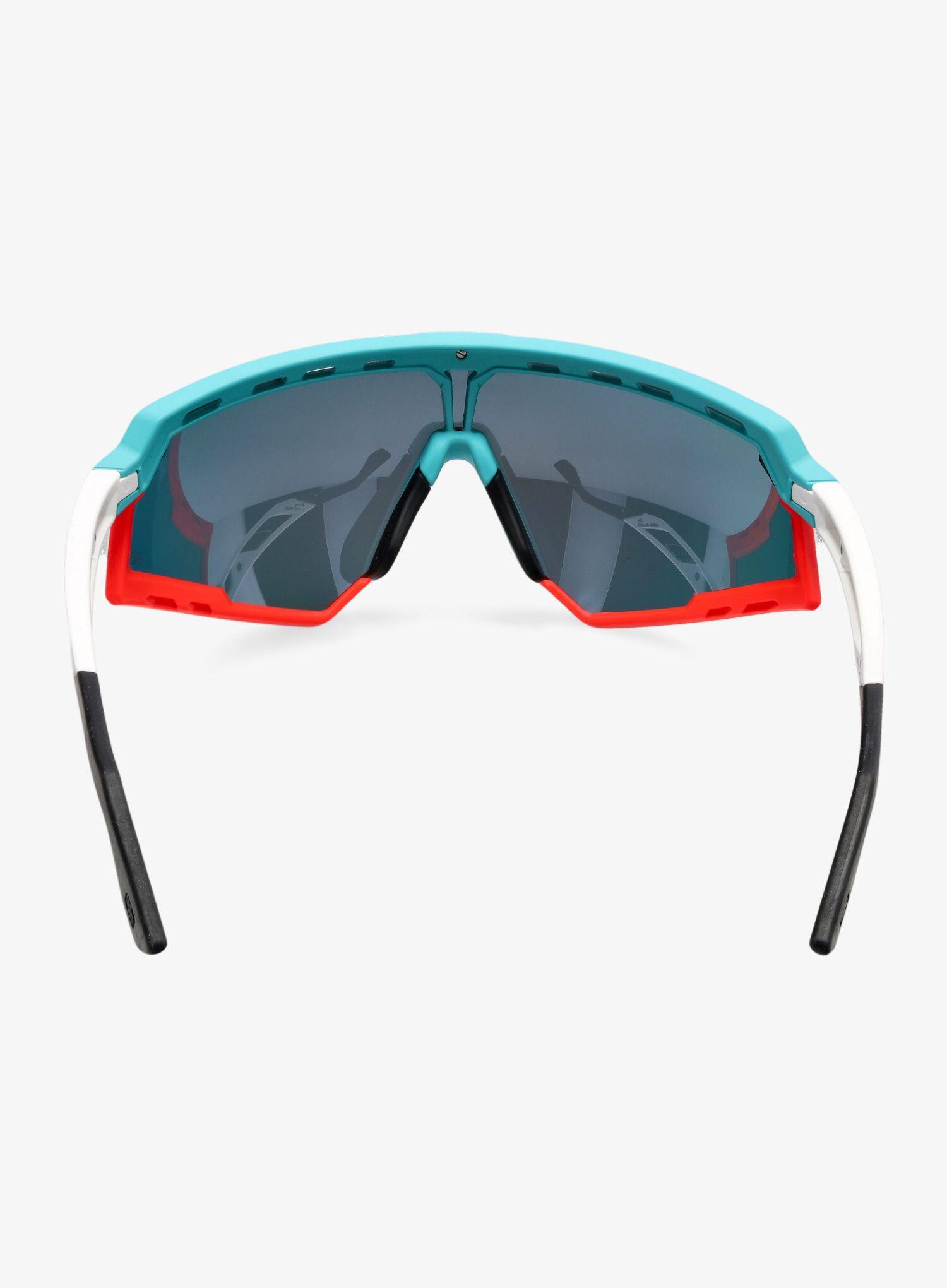 Okulary Rudy Project DEFENDER EMERALD WHITE MATTE - Multilaser Red 4/7