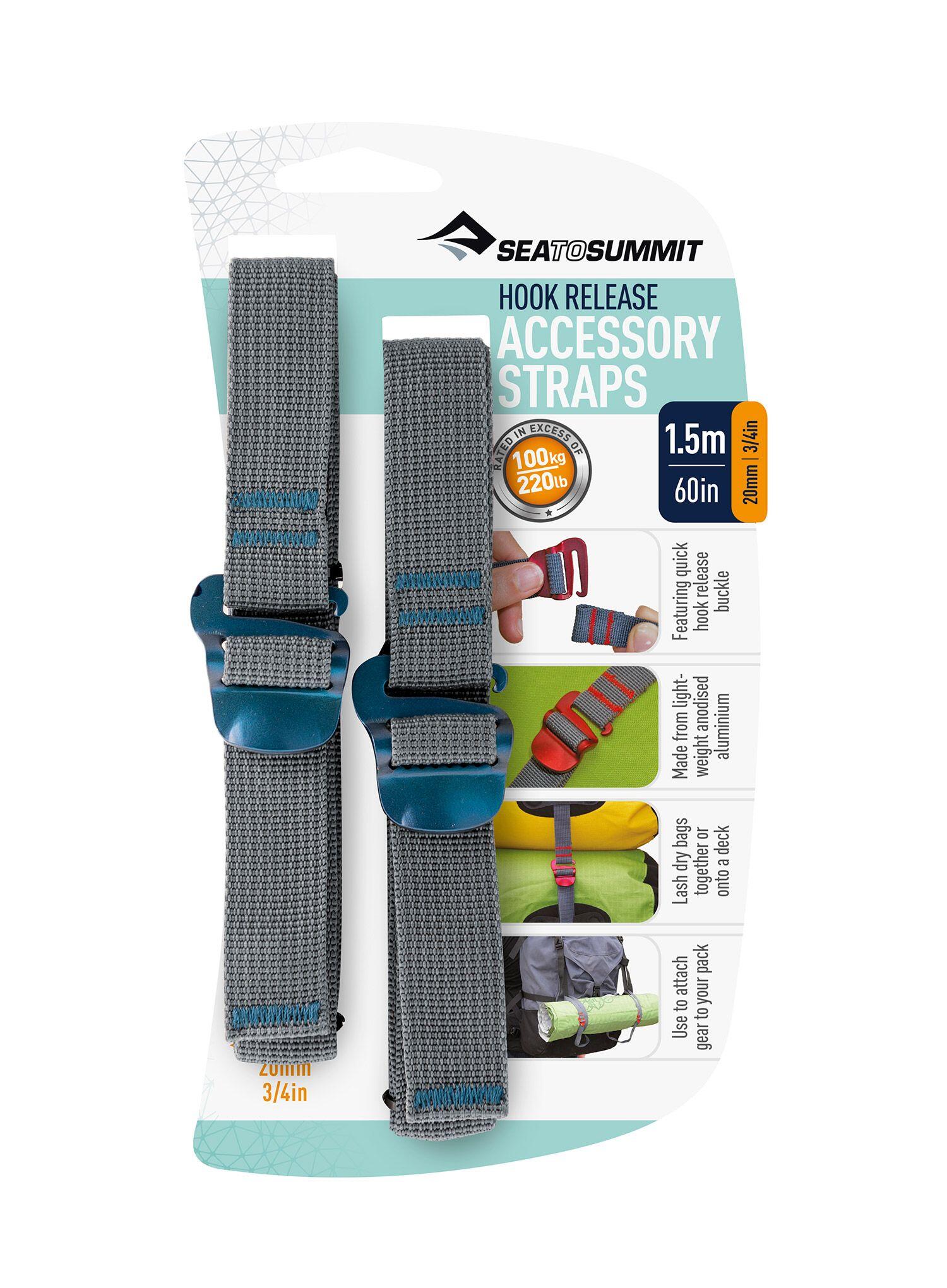Producttitel: Sea to Summit Accessory Straps met Haaksluiting - 20mm | 1.5m 2/7