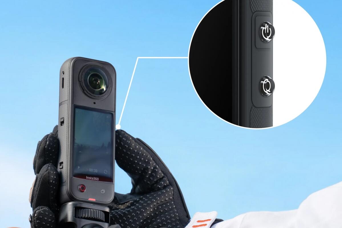 Sada nálepek na tlačítka Insta360 3/3
