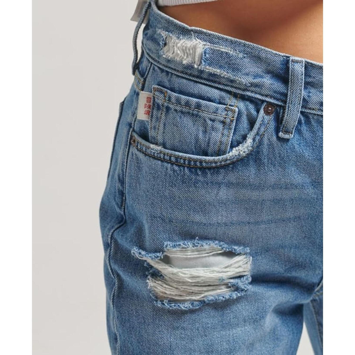 Pantalon de randonnée droit à taille haute pour femmes de Superdry 3/6