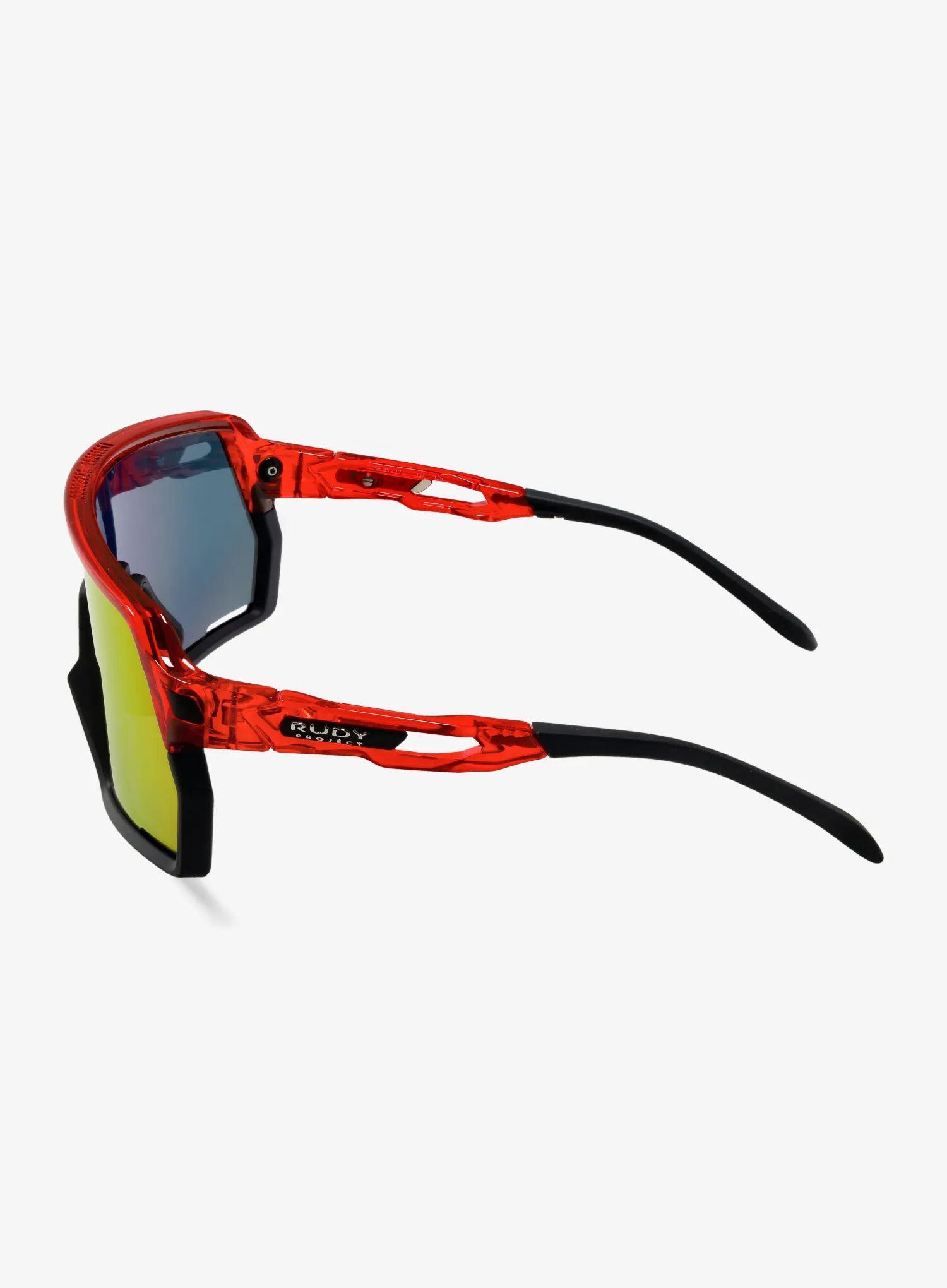 Okulary rowerowe Rudy Project Kelion - crystal red/multilaser red 3/7