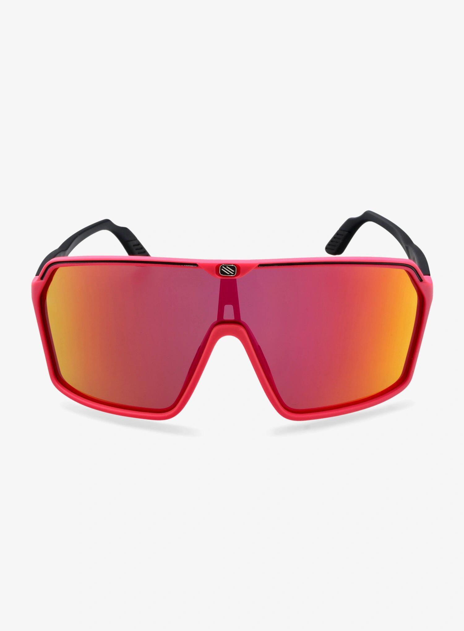 Okulary rowerowe Rudy Project Spinshield - pink fluo/blk mat/multila red 2/7