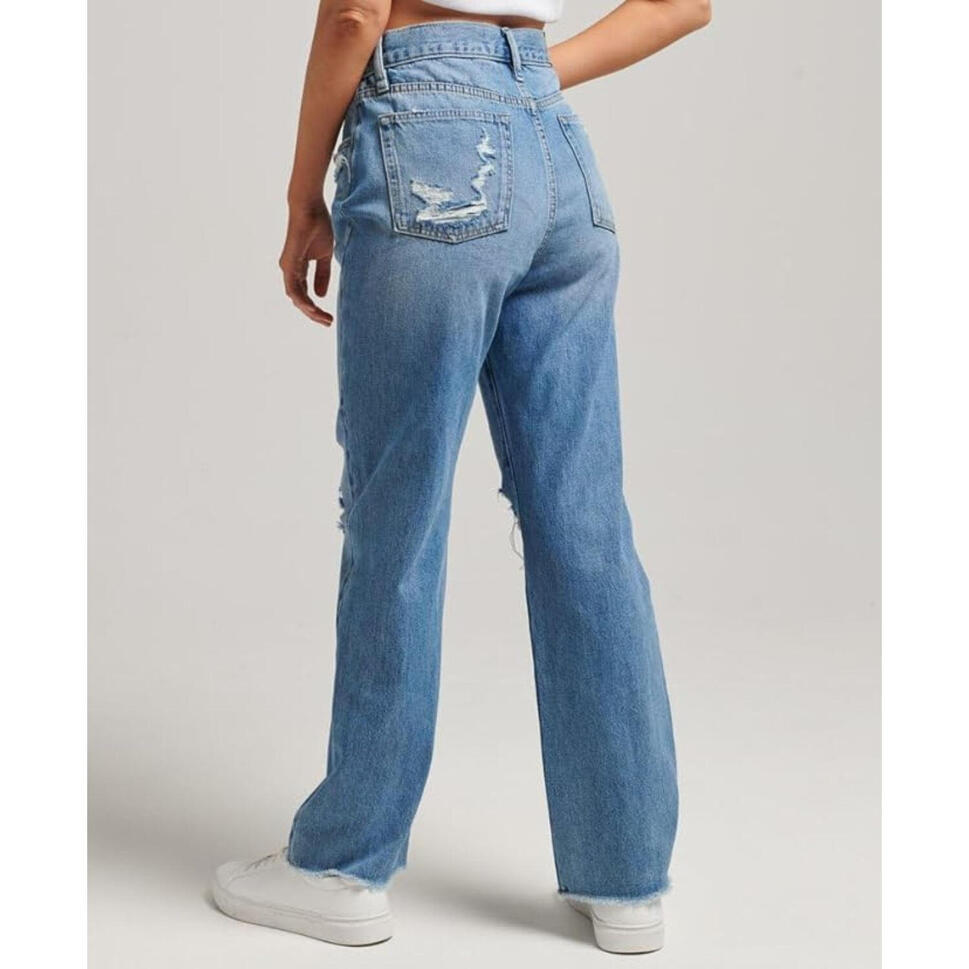 Spodnie turystyczne damskie Superdry High Rise Straight