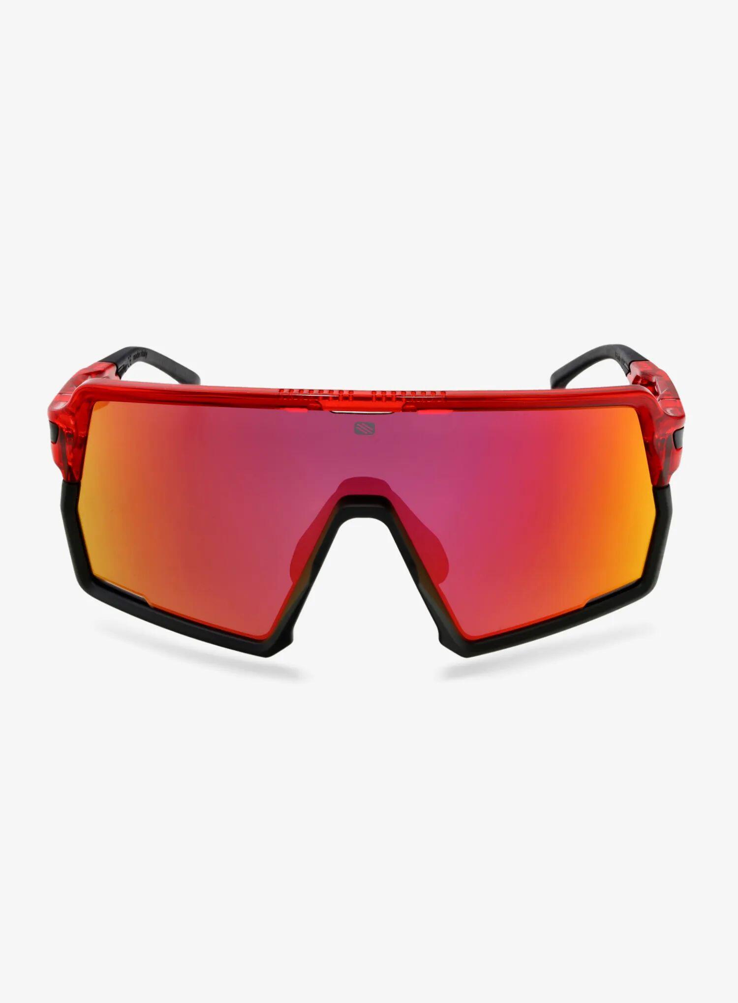 Okulary rowerowe Rudy Project Kelion - crystal red/multilaser red 2/7