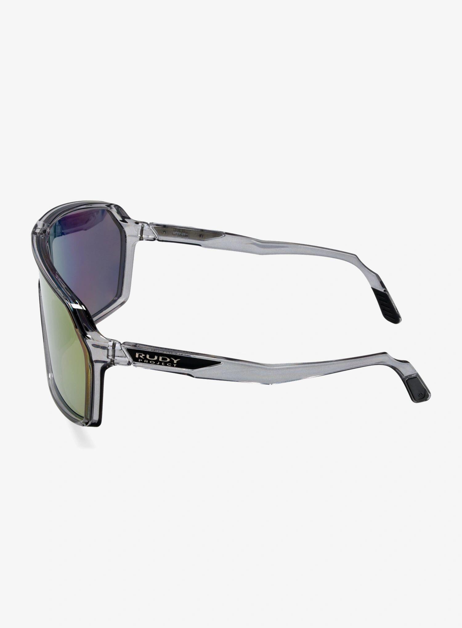 Okulary rowerowe Rudy Project Spinshield - crystal ash/multilaser sunset 3/7