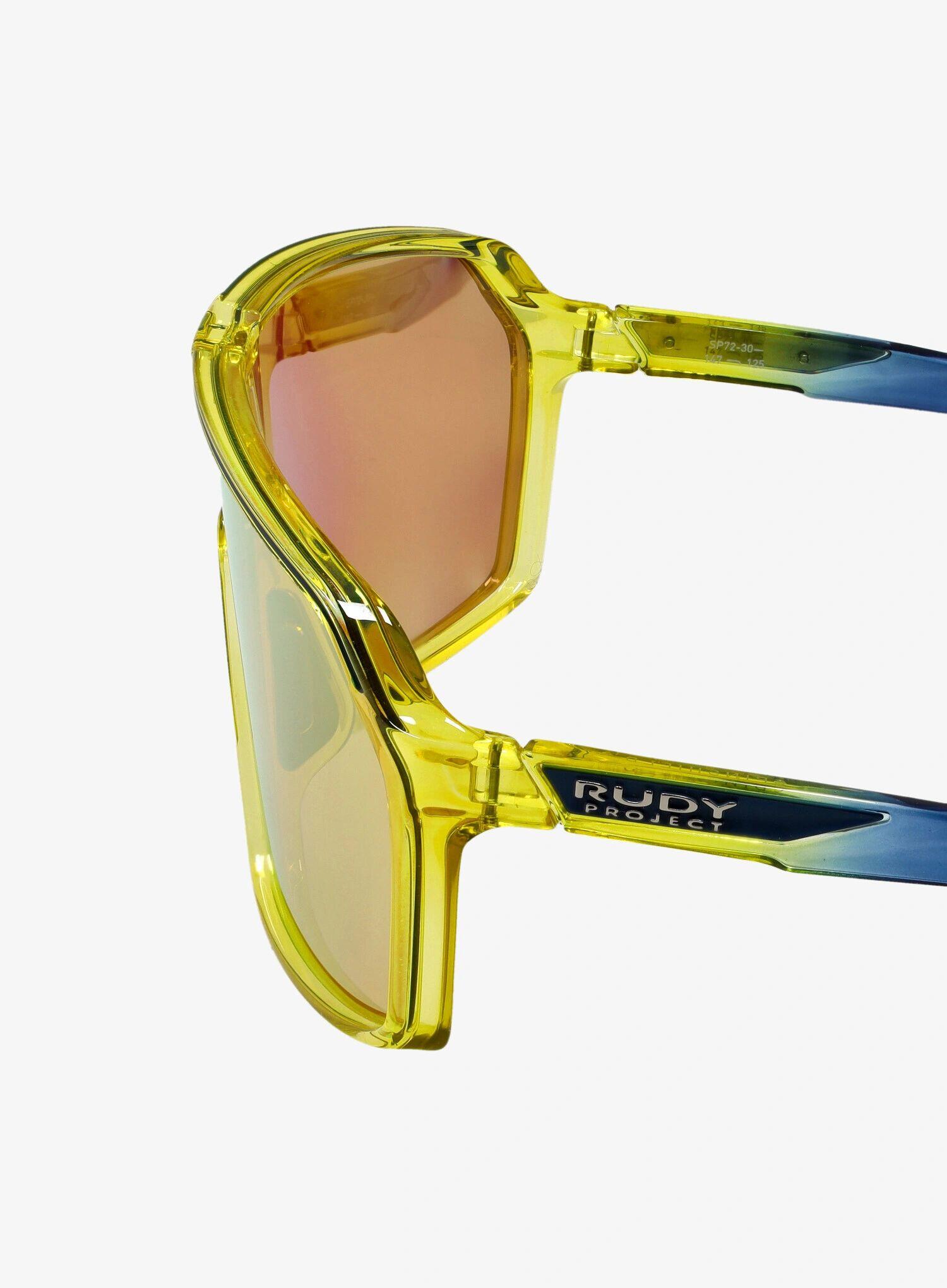 Okulary rowerowe Rudy Project Spinshield - c.blue/apple green/mult yellow 5/7