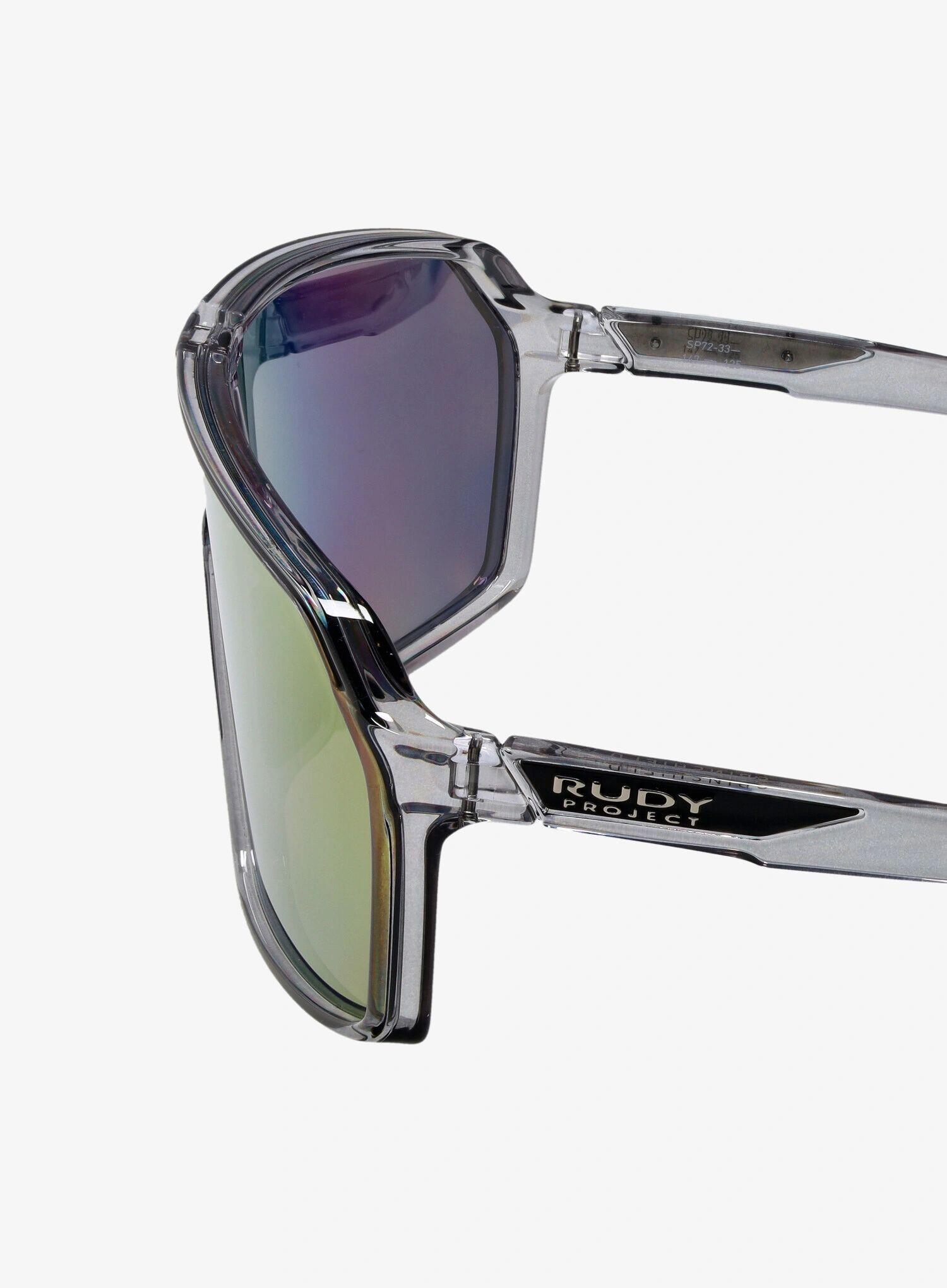 Okulary rowerowe Rudy Project Spinshield - crystal ash/multilaser sunset 5/7