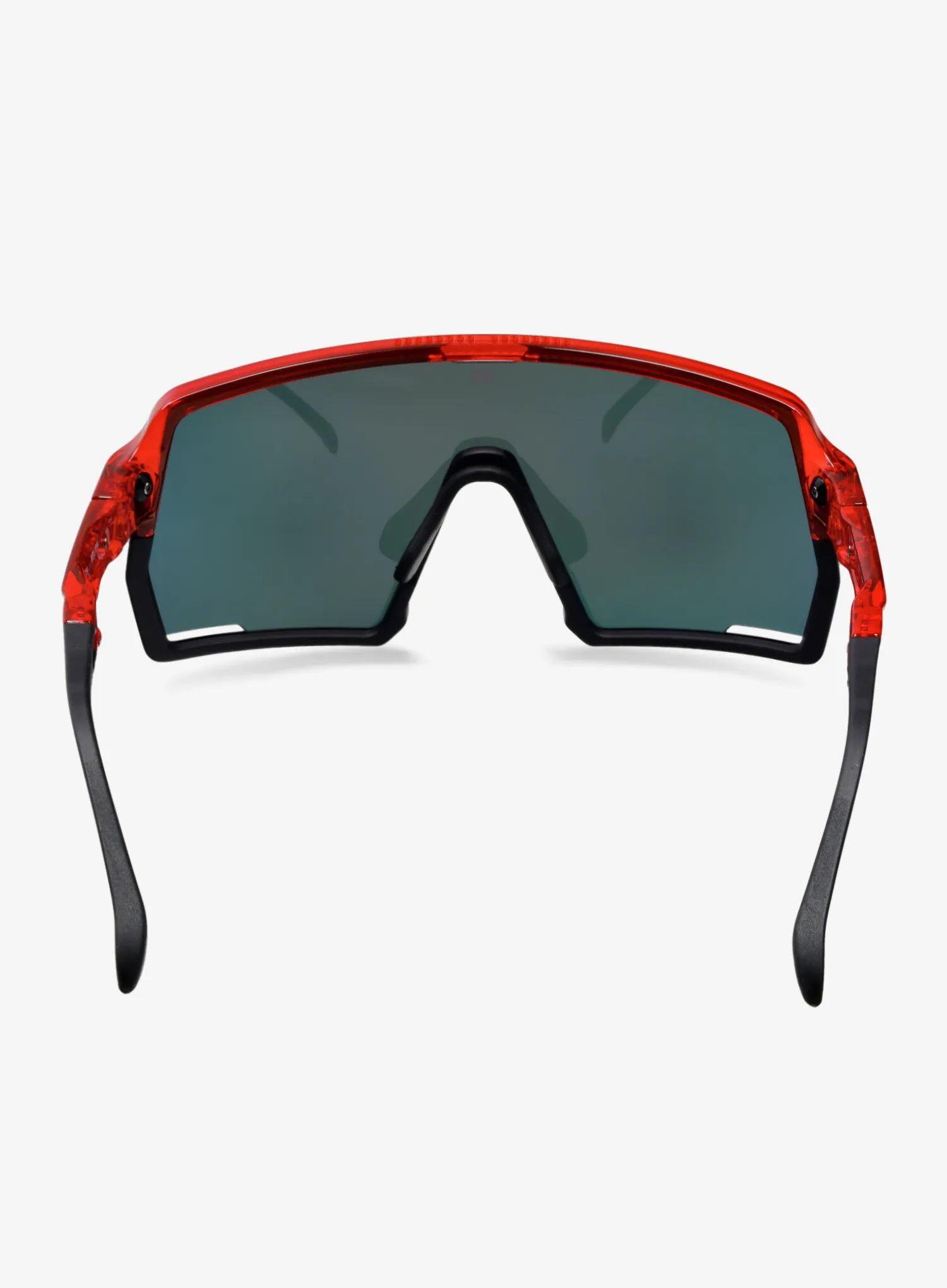 Okulary rowerowe Rudy Project Kelion - crystal red/multilaser red 4/7