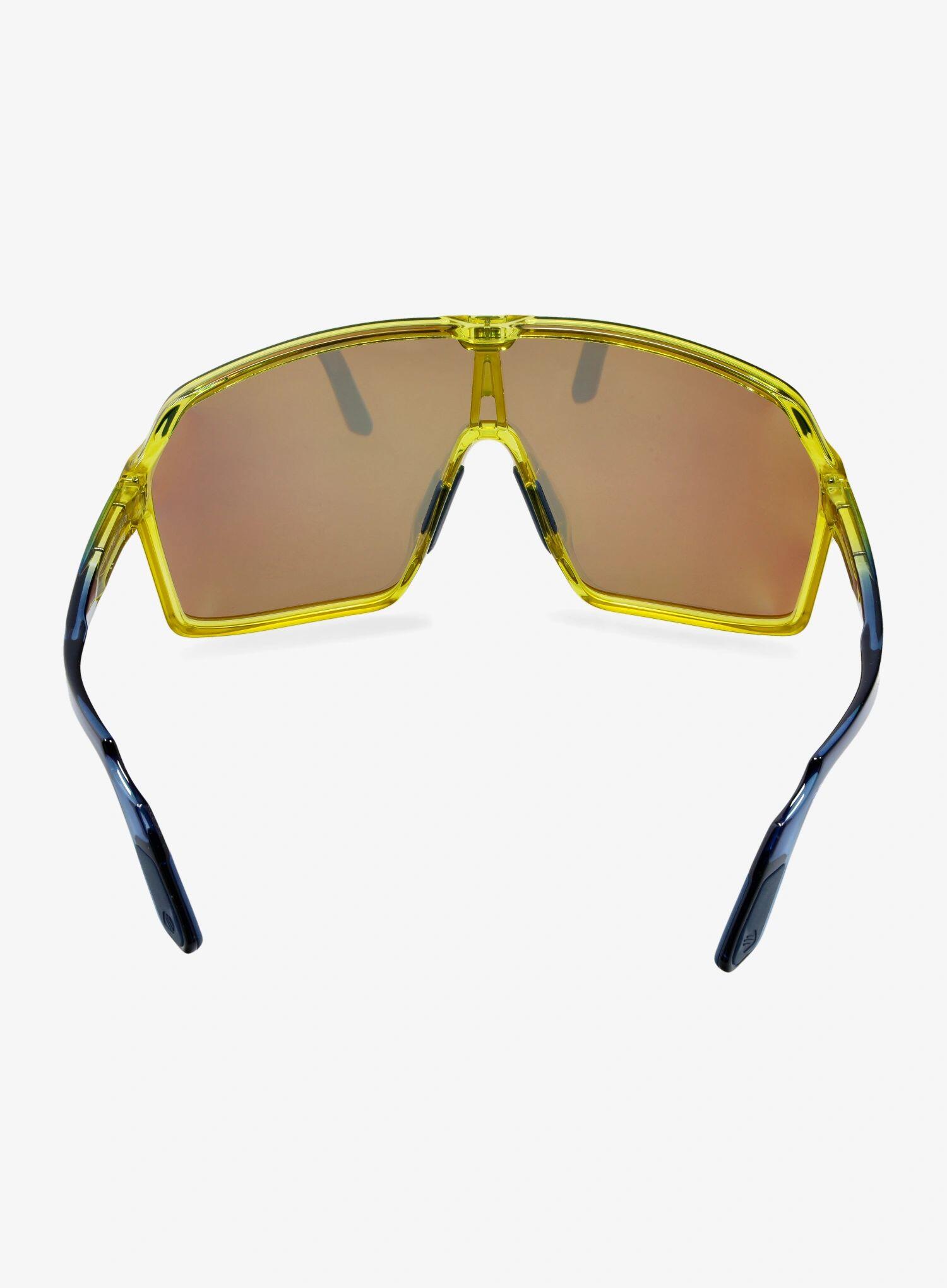 Okulary rowerowe Rudy Project Spinshield - c.blue/apple green/mult yellow 4/7