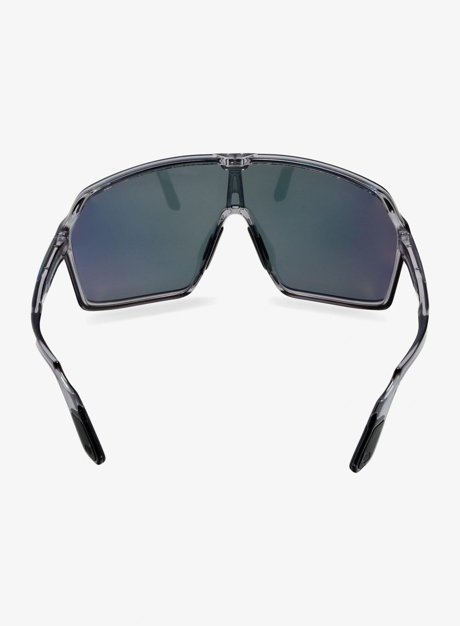 Okulary rowerowe Rudy Project Spinshield - crystal ash/multilaser sunset 4/7