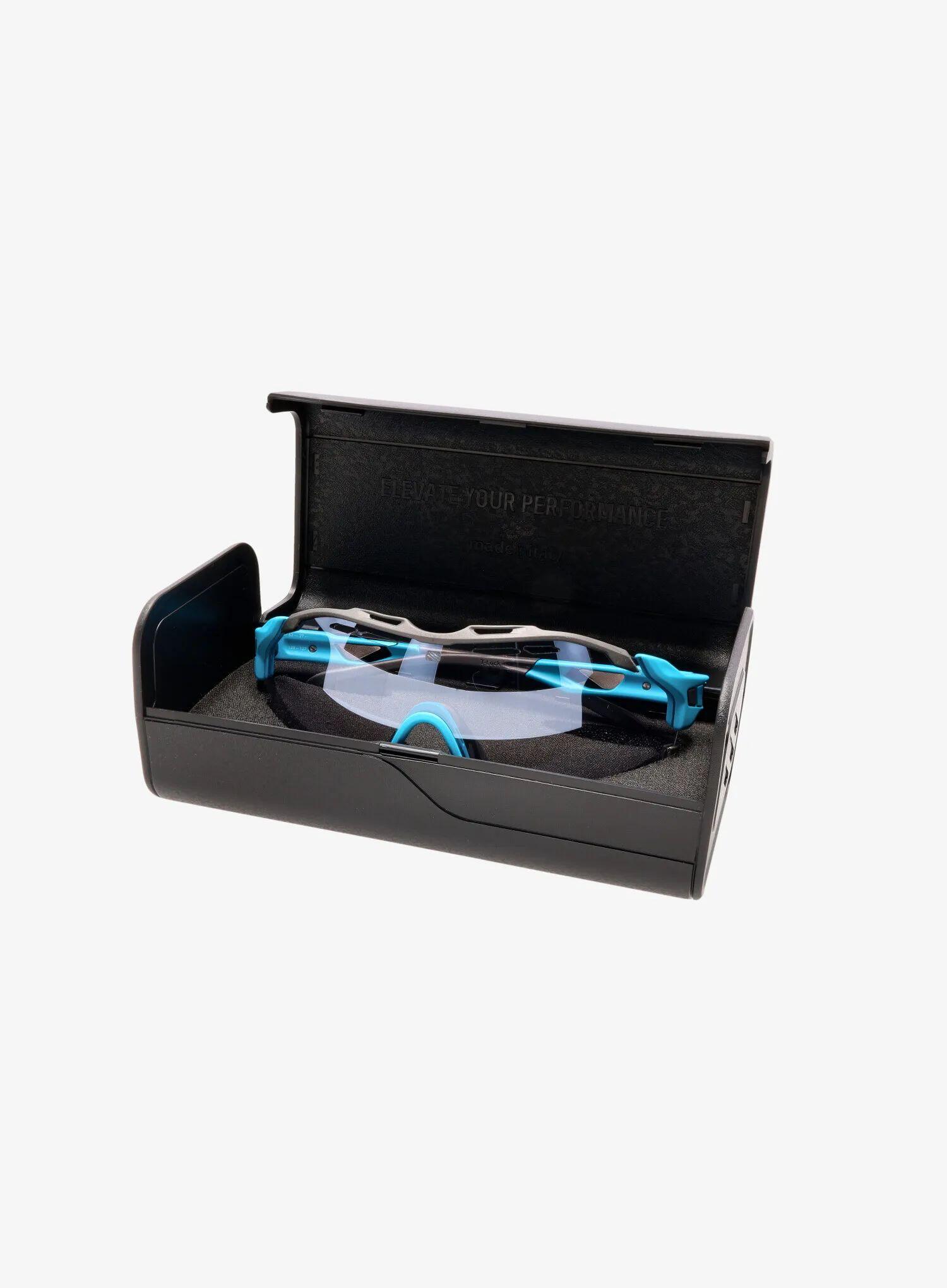 Okulary rowerowe Rudy Project Kelion - crystal blue/multilaser yellow 7/7