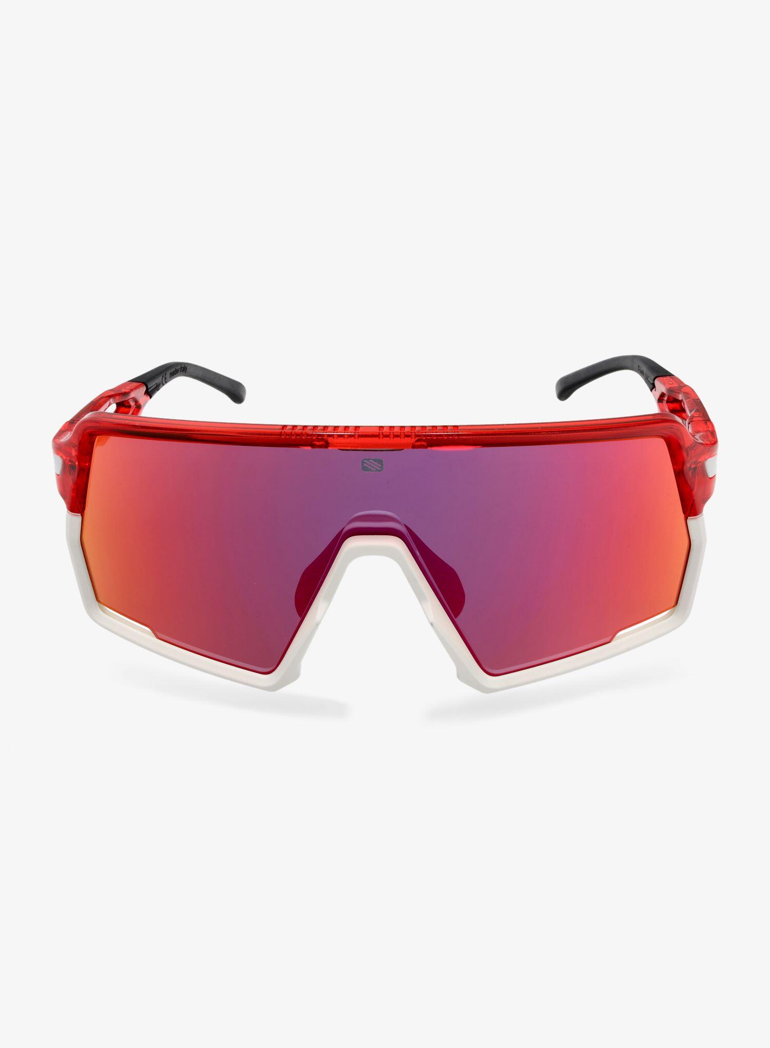 Okulary rowerowe Rudy Project Kelion - multilaser red/crystal red 2/7