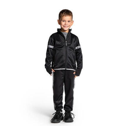 Kinder Fußball Trainingshose warm ZL4 schwarz