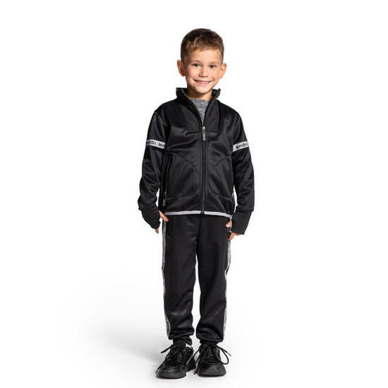 Kinder Fußball Trainingshose warm ZL4 schwarz