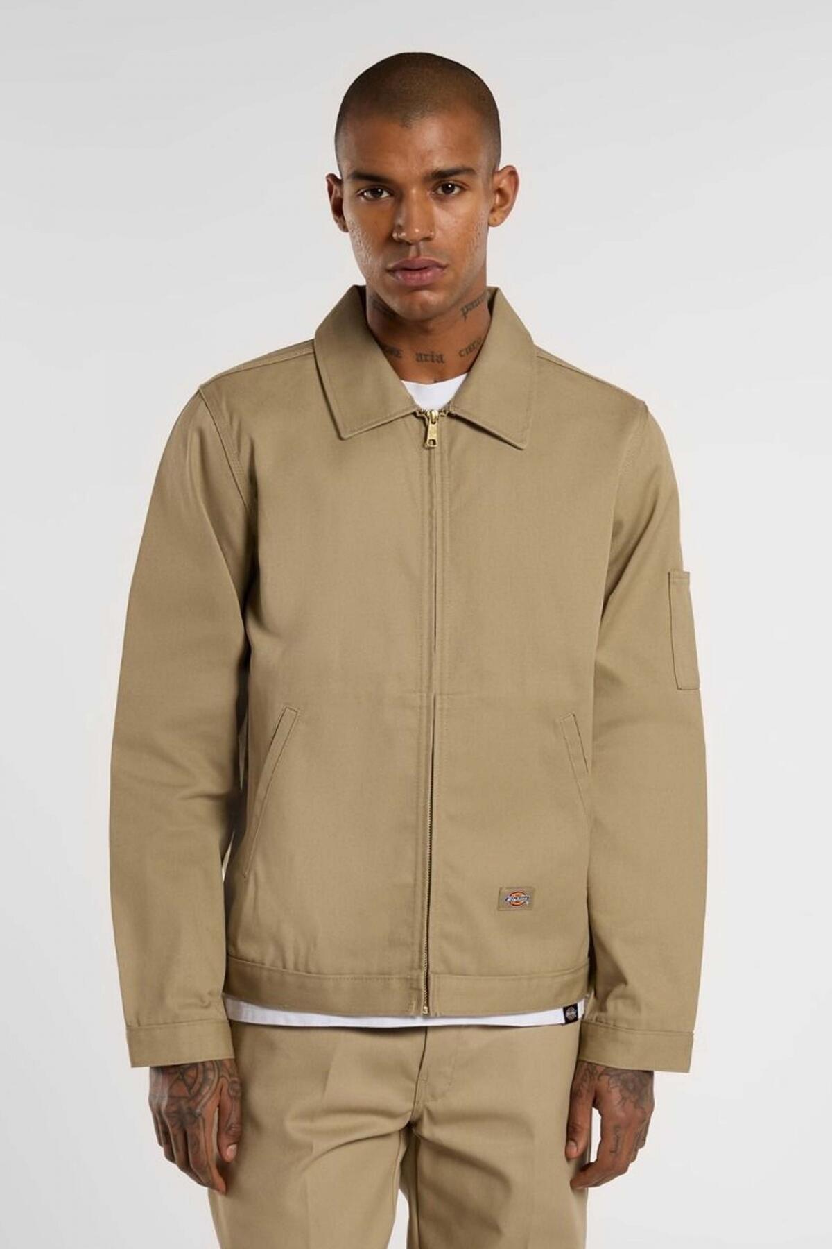 Jaqueta Dickies Modelo Eisenhower Cor Castanho 5/5