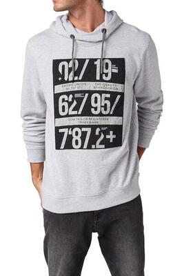 Heren tom tailor hoodie artwork travel sweatshirt