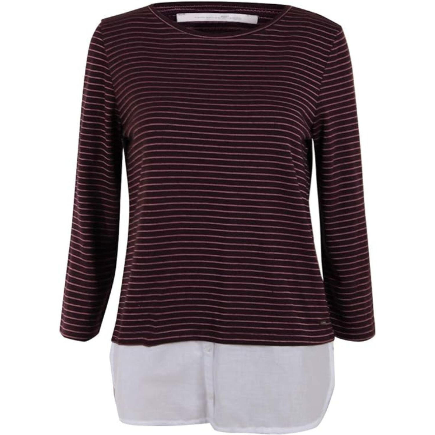 Koszulka turystyczna damska Tom Tailor Striped 2in1