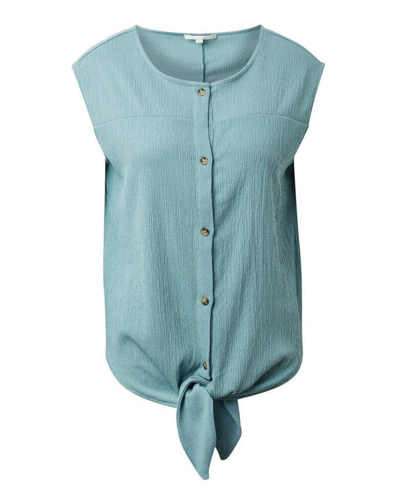 Koszulka turystyczna damska Tom Tailor Button Tee