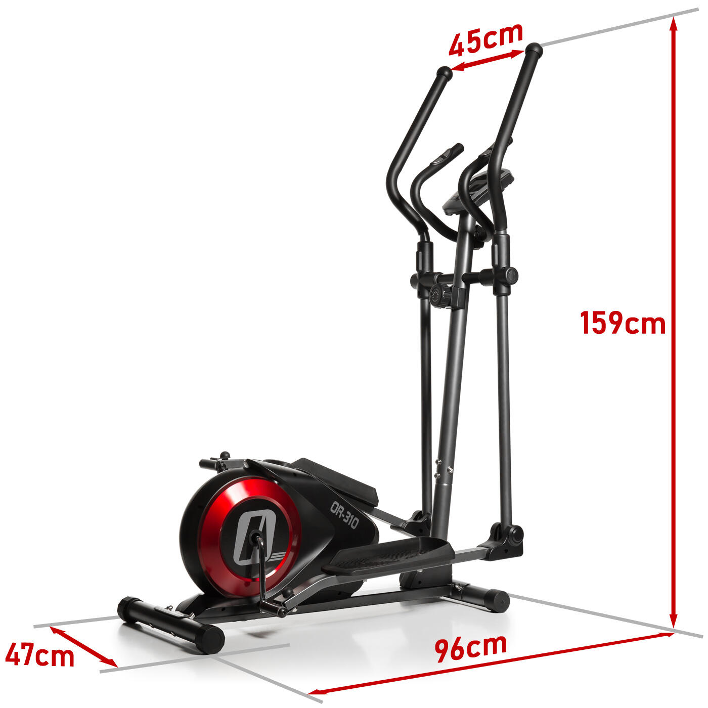 Rower eliptyczny trenażer ABARQS OR-310 4/5