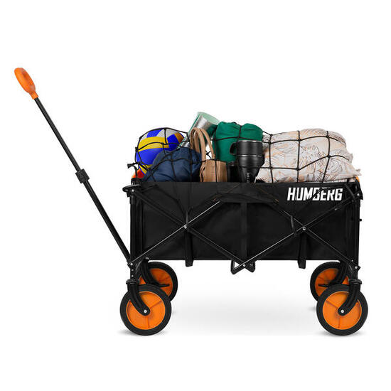 Wózek turystyczny plażowy składany + siatka zabezpieczająca Humberg