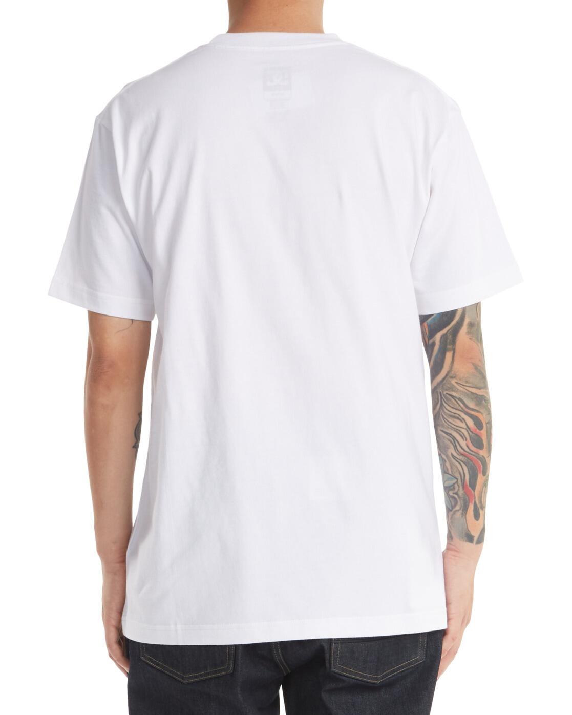 Camiseta de manga corta DC STAR Blanco Hombre 2/4