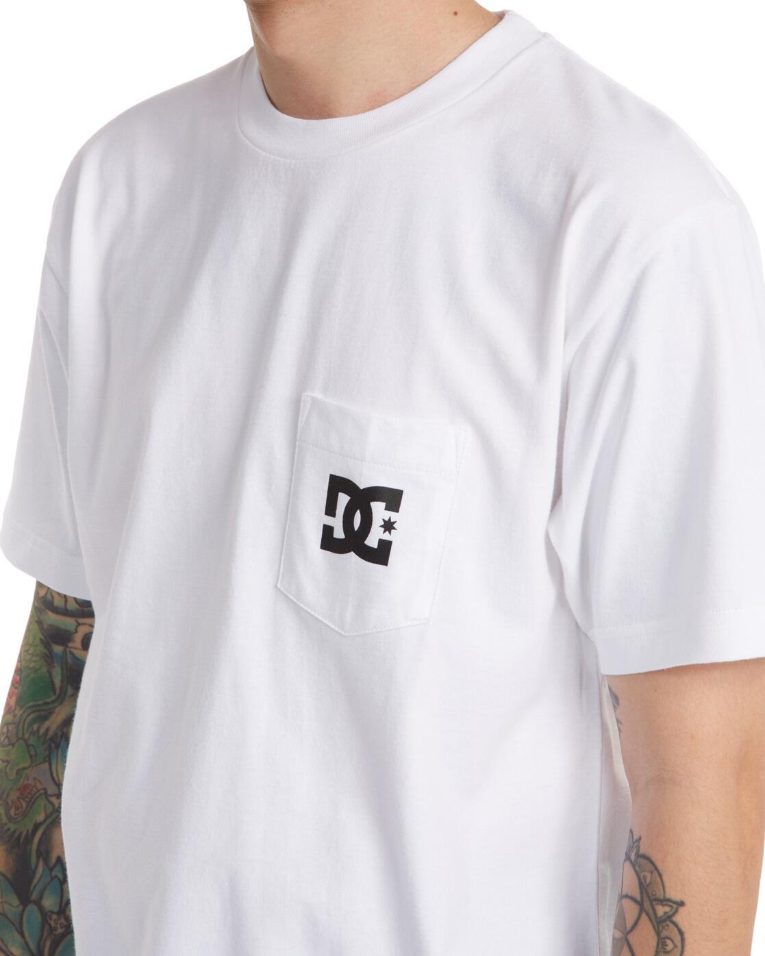 Camiseta de manga corta DC STAR Blanco Hombre 4/4