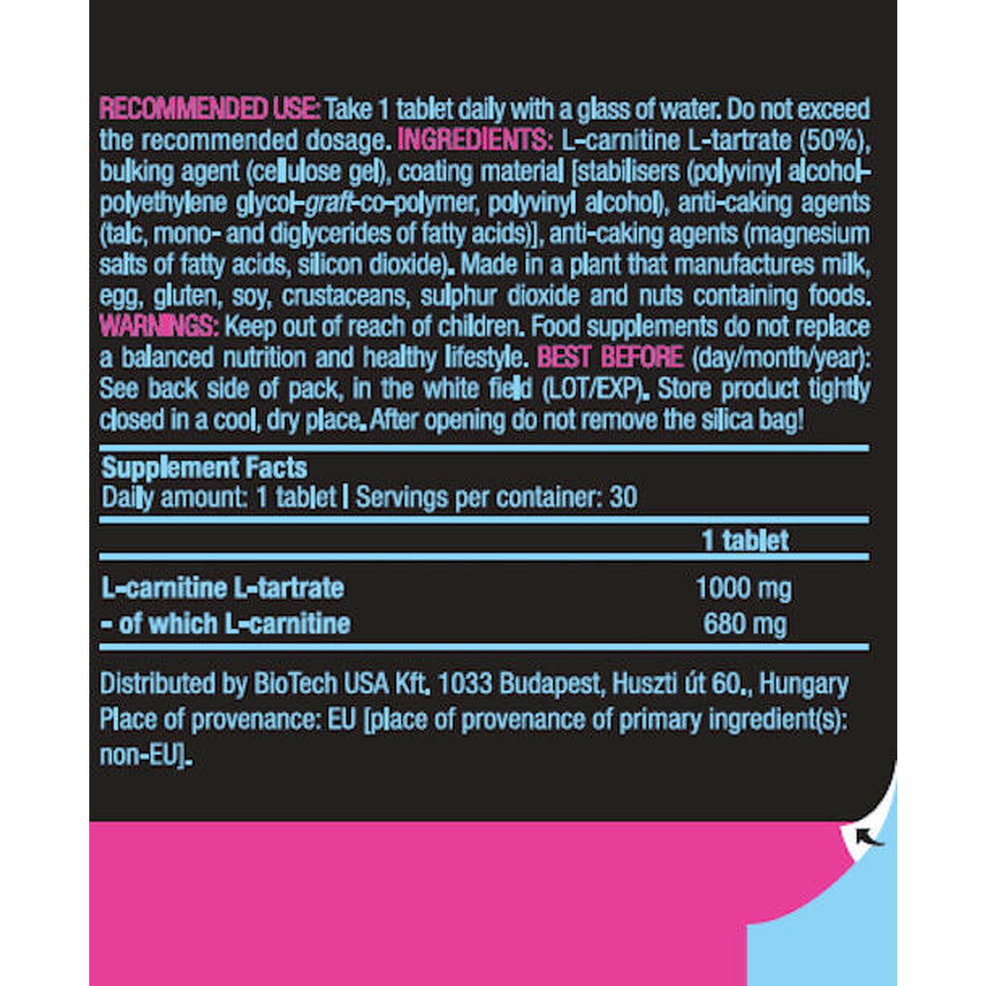l carnitine za zene Mivolis L-karnitin kapsule, 59 g