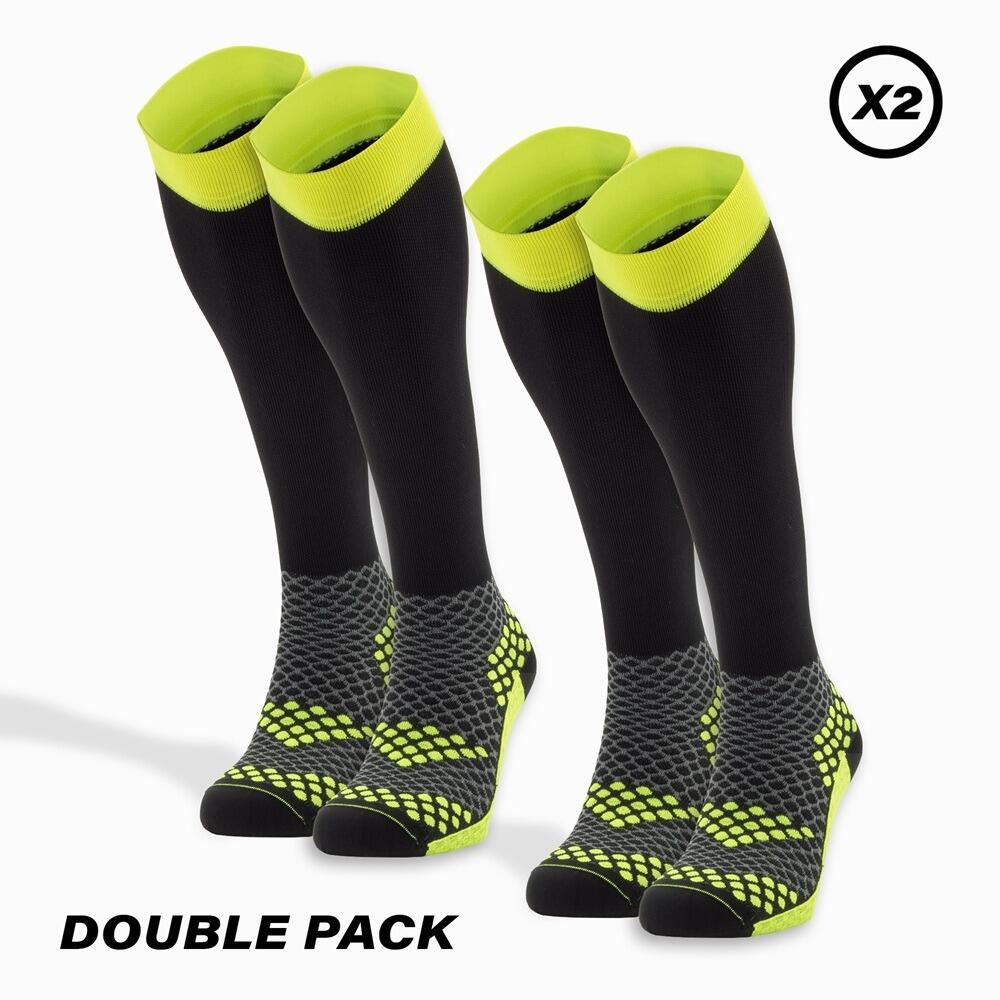 ENFORMA Running Pro Active Kompressionssocken - kniehoch - mittlere Kompression - 2 Paar