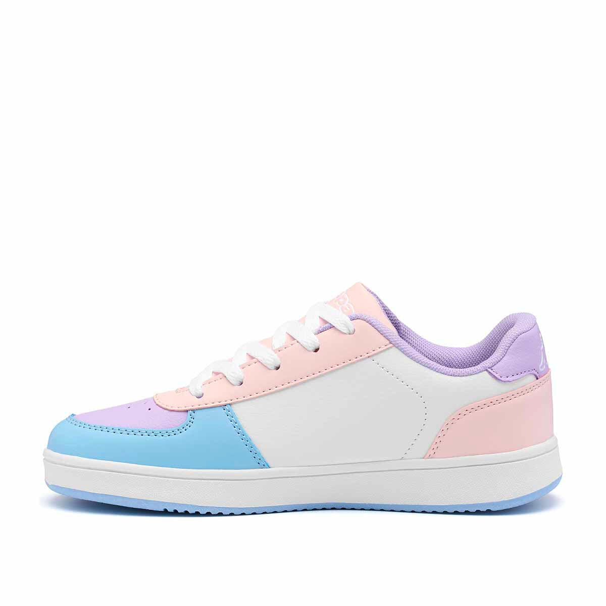 Kappa Malone Lace Meisjes Sneakers Wit/Roze 2/7