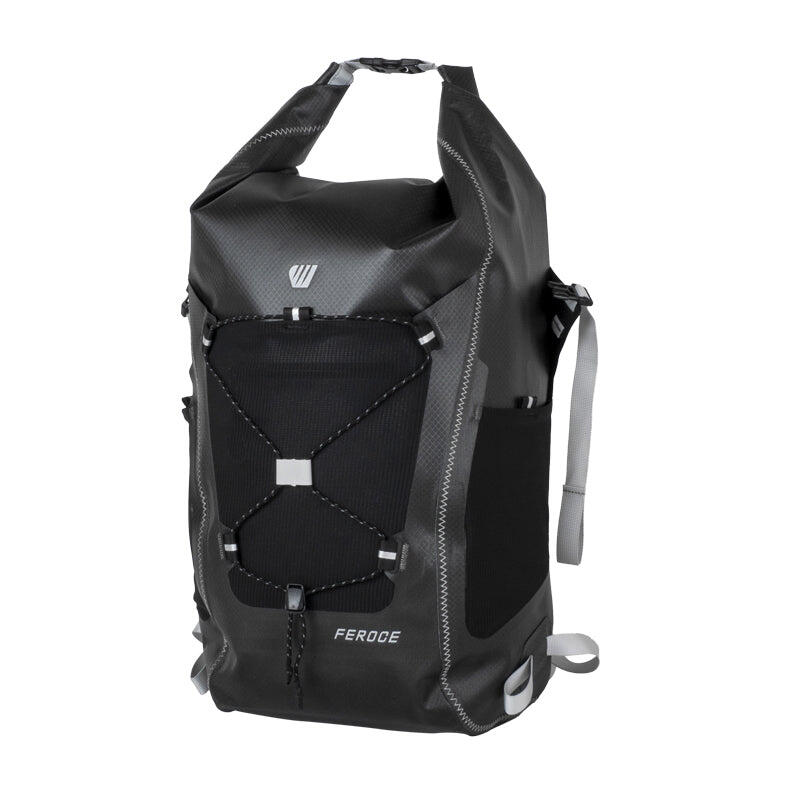Zaino impermeabile 25L nero Feroce 4/7