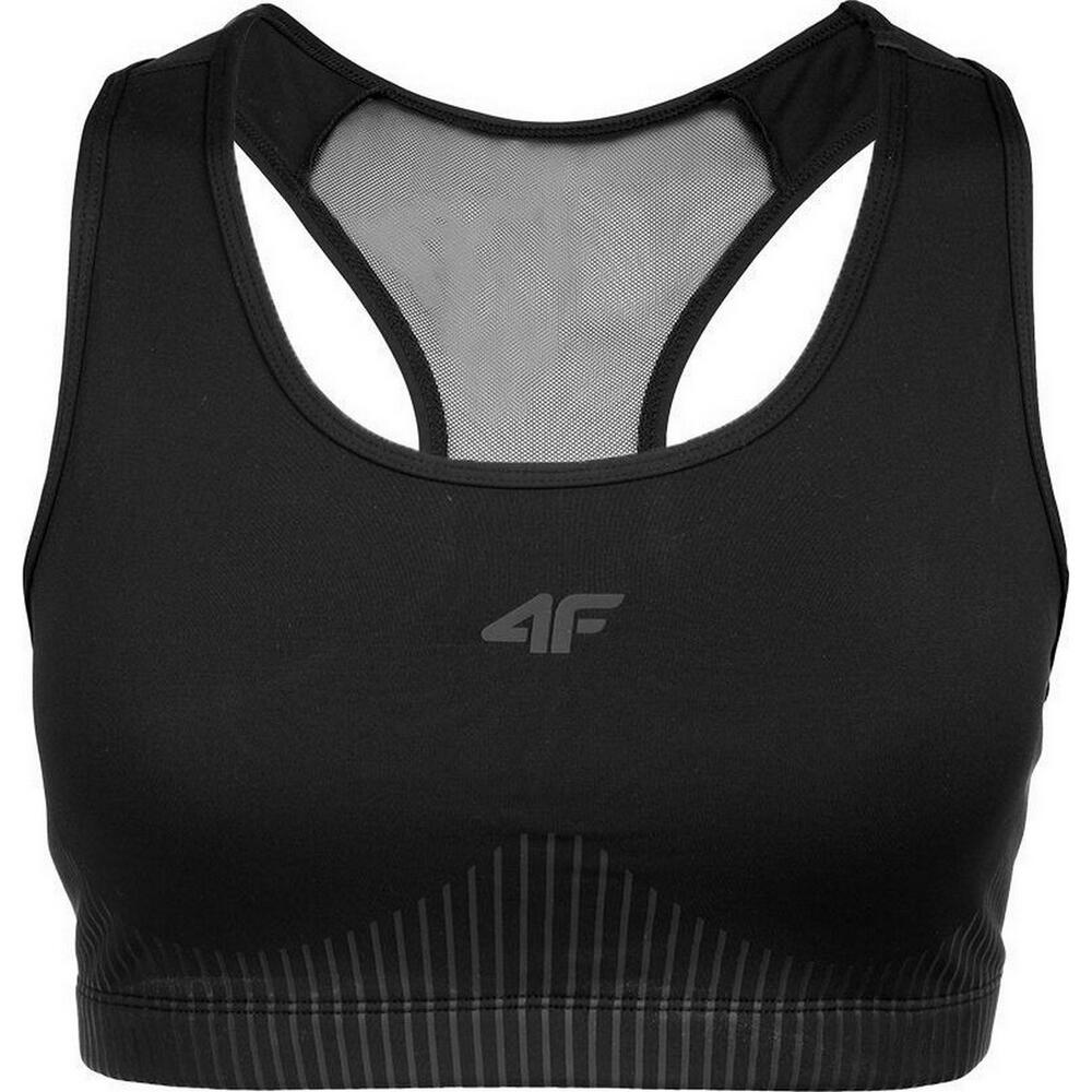 4F Soutien de desporto D011 para senhora/senhora Preto