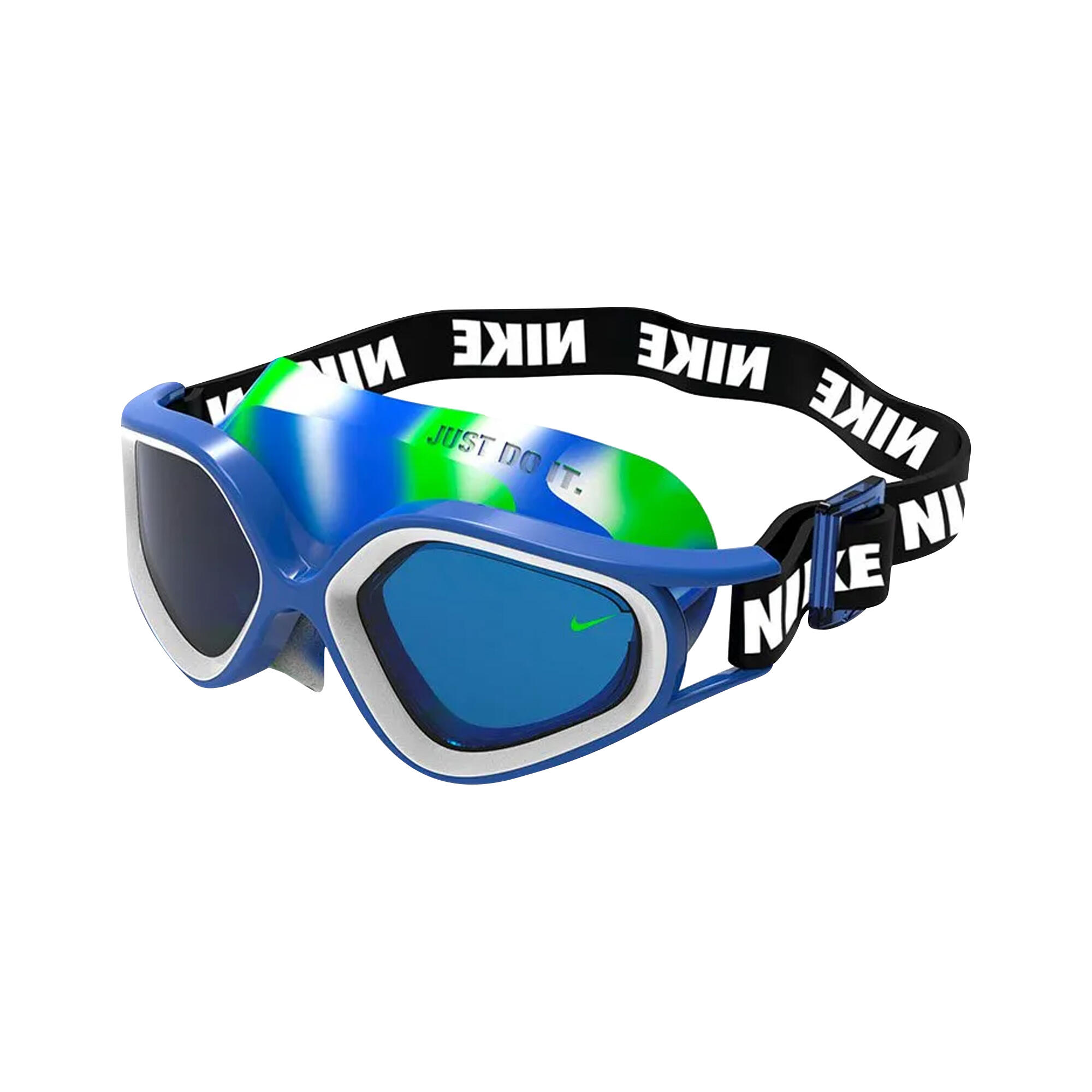 Lunettes de natation Nike Kids Expanse bleu-vert NESSD124-480 OS 2/3