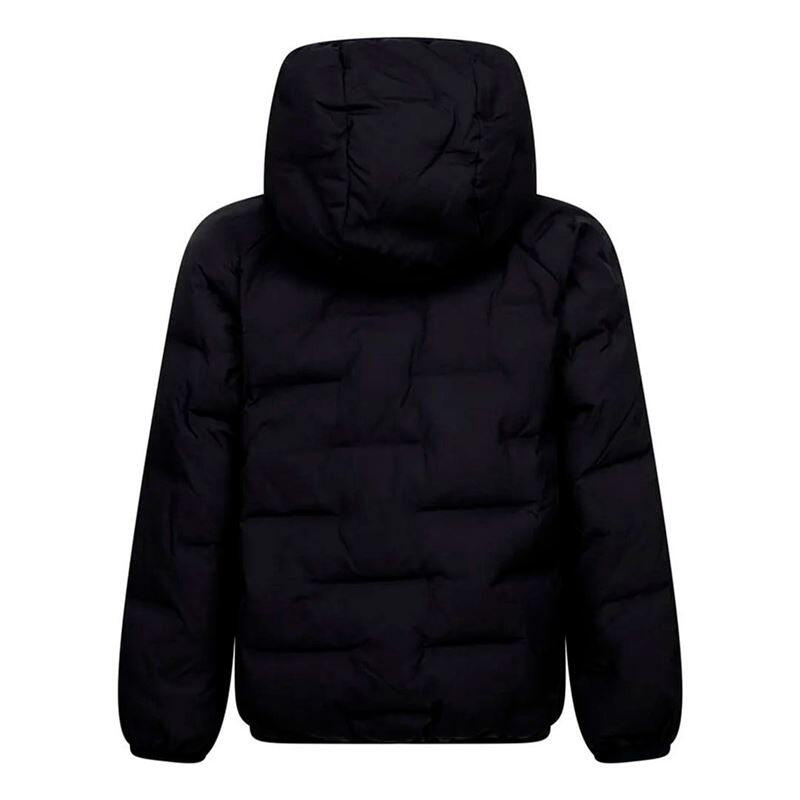 JORDAN GIUBBOTTO CON CAPPUCCIO RAGAZZO BLACK 2/5